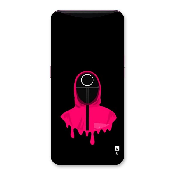 Squid Game Illustration Art Back Case for Oppo Find X