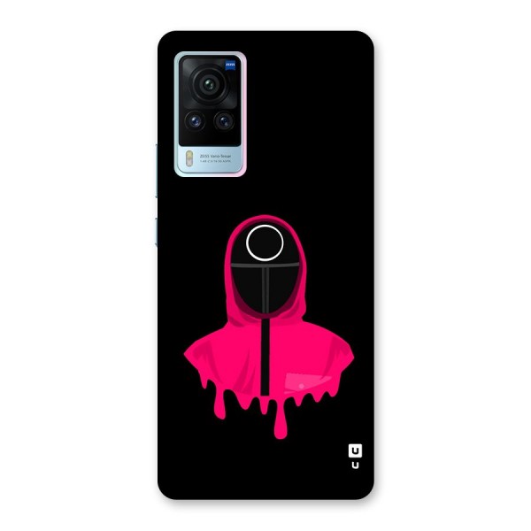 Squid Game Illustration Art Glass Back Case for Vivo X60 Pro