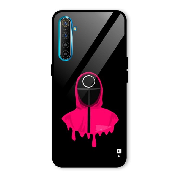 Squid Game Illustration Art Glass Back Case for Realme XT