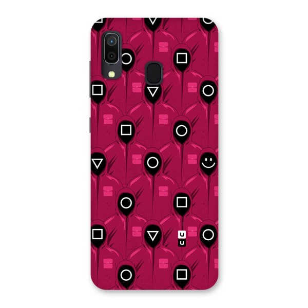 Squid Gamers Pattern Back Case for Galaxy A20