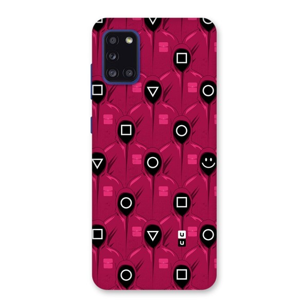 Squid Gamers Pattern Back Case for Galaxy A31