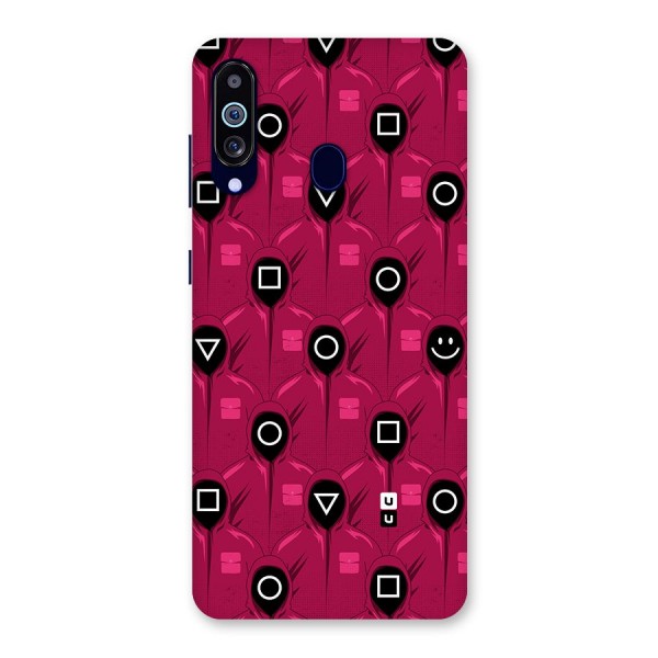 Squid Gamers Pattern Back Case for Galaxy A60