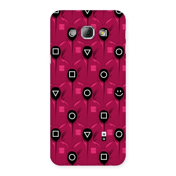 Squid Gamers Pattern Back Case for Galaxy A8