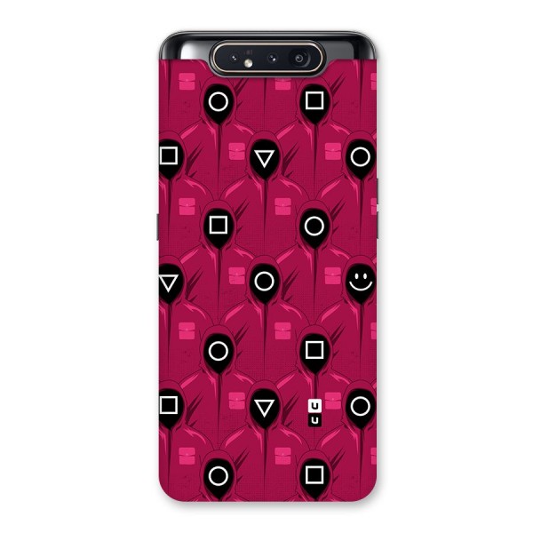 Squid Gamers Pattern Back Case for Galaxy A80