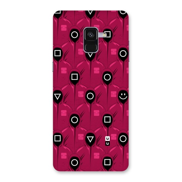 Squid Gamers Pattern Back Case for Galaxy A8 Plus