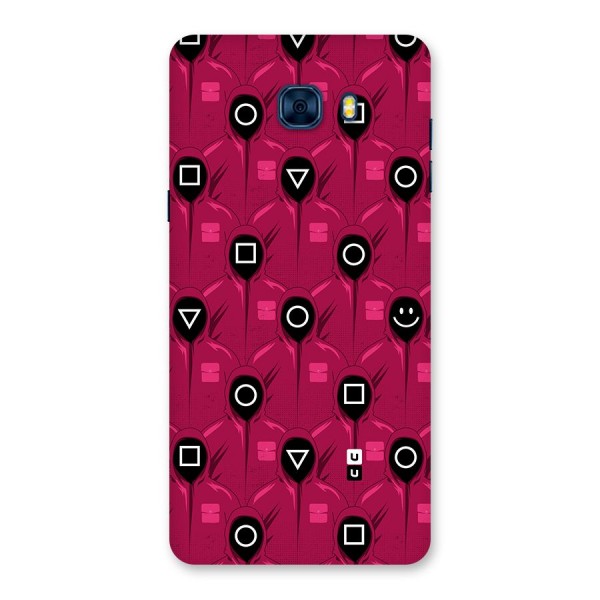 Squid Gamers Pattern Back Case for Galaxy C7 Pro