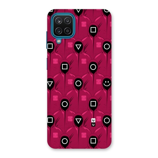 Squid Gamers Pattern Back Case for Galaxy F12