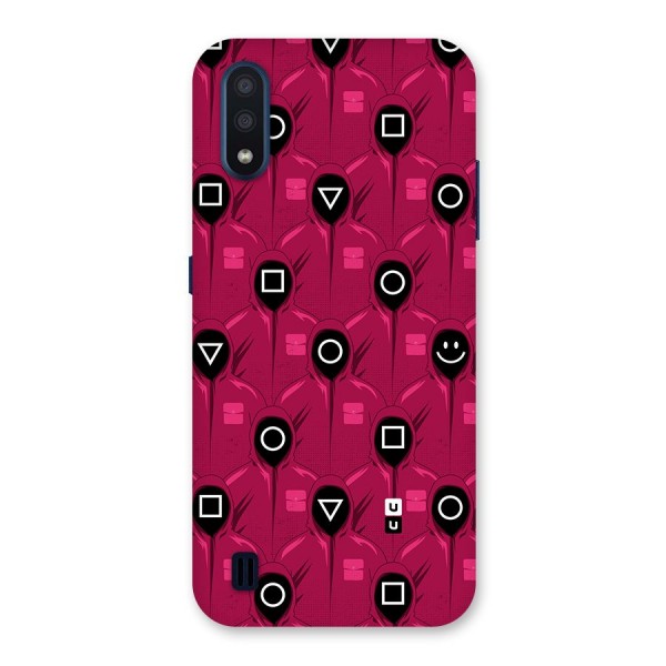 Squid Gamers Pattern Back Case for Galaxy M01