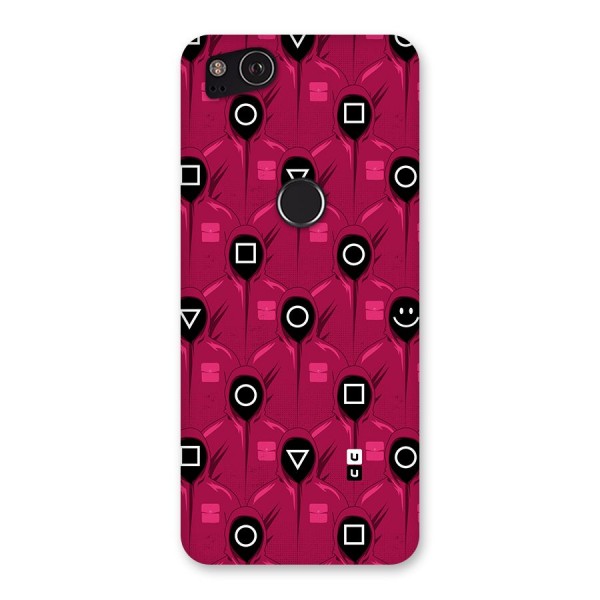 Squid Gamers Pattern Back Case for Google Pixel 2