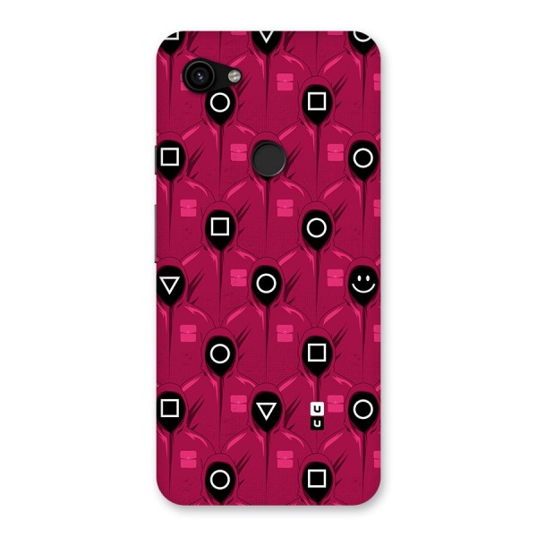 Squid Gamers Pattern Back Case for Google Pixel 3a XL