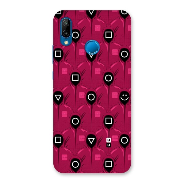 Squid Gamers Pattern Back Case for Huawei P20 Lite