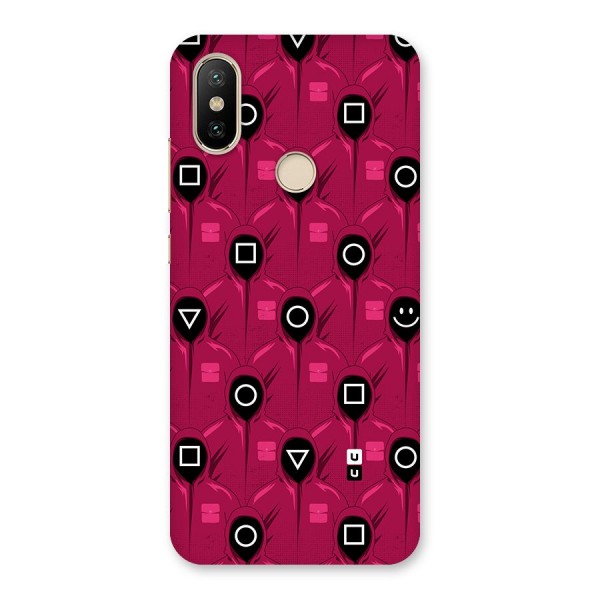 Squid Gamers Pattern Back Case for Mi A2