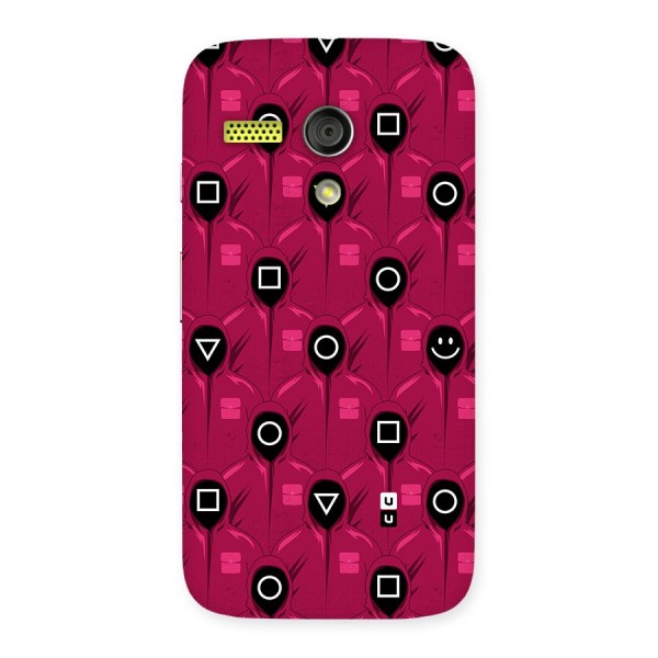 Squid Gamers Pattern Back Case for Moto G