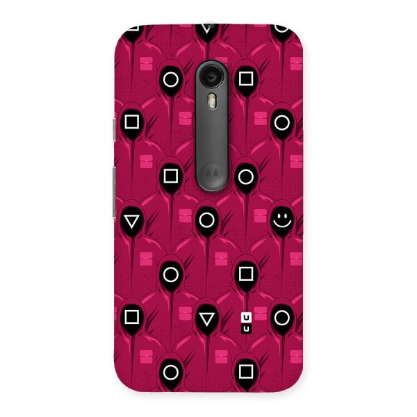 Squid Gamers Pattern Back Case for Moto G3