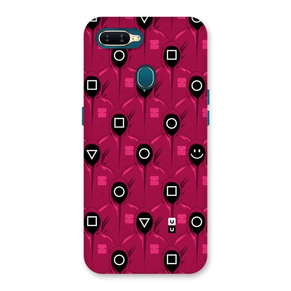 Squid Gamers Pattern Back Case for Oppo A12