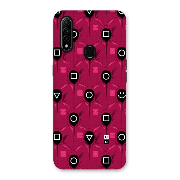 Squid Gamers Pattern Back Case for Oppo A31