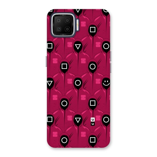 Squid Gamers Pattern Back Case for Oppo F17