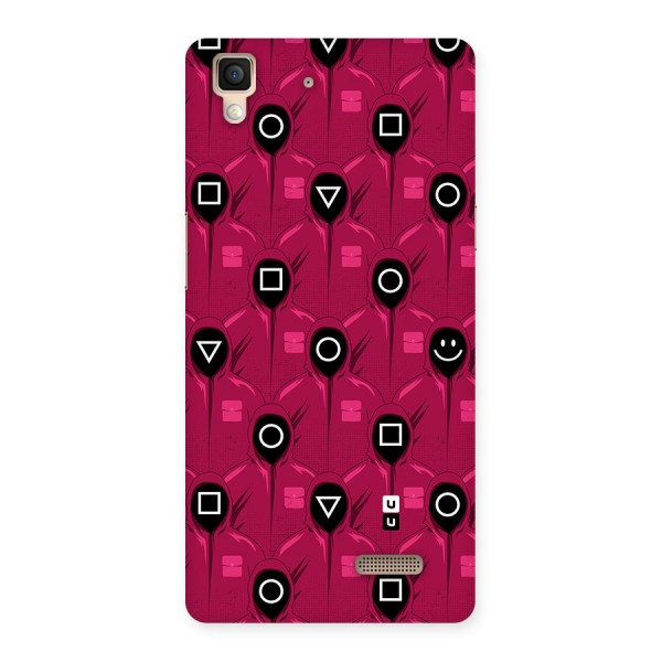 Squid Gamers Pattern Back Case for Oppo R7