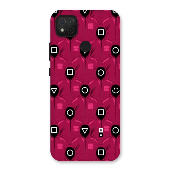 Squid Gamers Pattern Back Case for Redmi 9