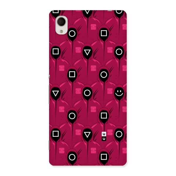 Squid Gamers Pattern Back Case for Sony Xperia M4