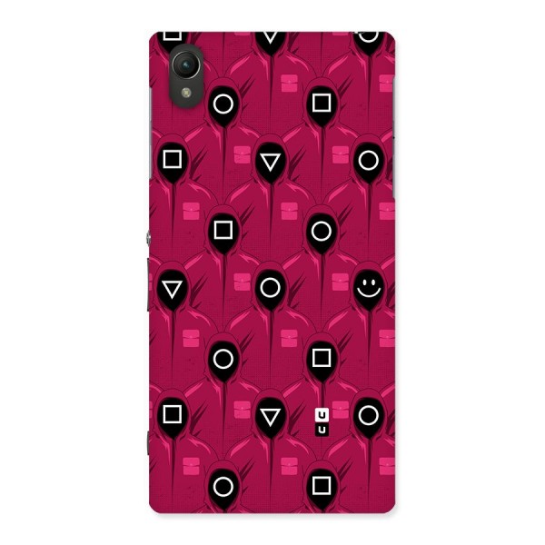 Squid Gamers Pattern Back Case for Sony Xperia Z1