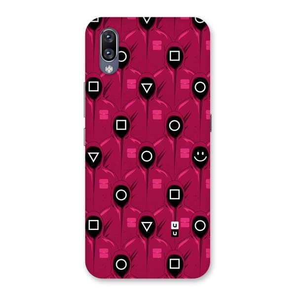 Squid Gamers Pattern Back Case for Vivo NEX