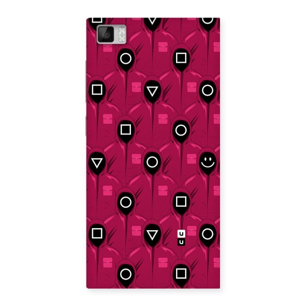 Squid Gamers Pattern Back Case for Xiaomi Mi3