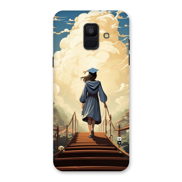 Stair Of Success Back Case for Galaxy A6 (2018)