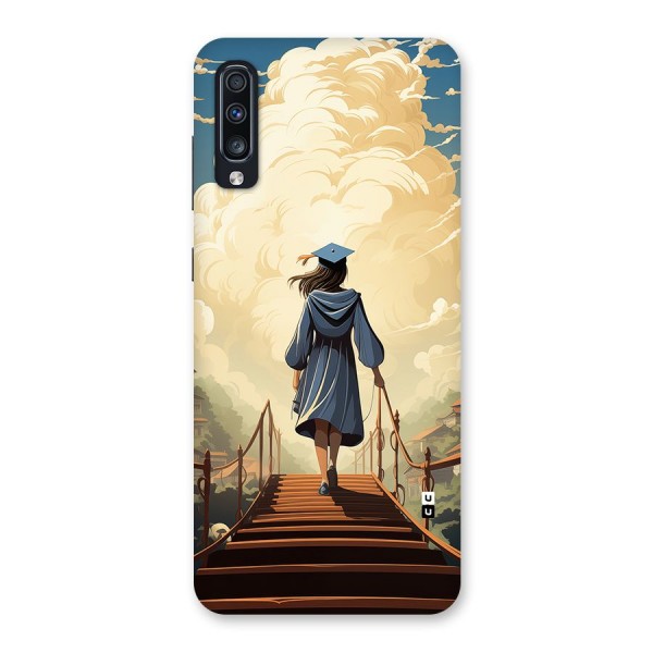 Stair Of Success Back Case for Galaxy A70s