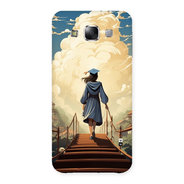 Stair Of Success Back Case for Galaxy E5