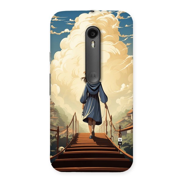 Stair Of Success Back Case for Moto G3