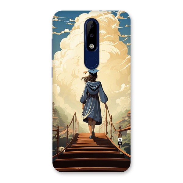 Stair Of Success Back Case for Nokia 5.1 Plus