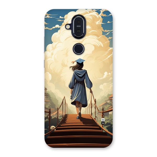 Stair Of Success Back Case for Nokia 8.1