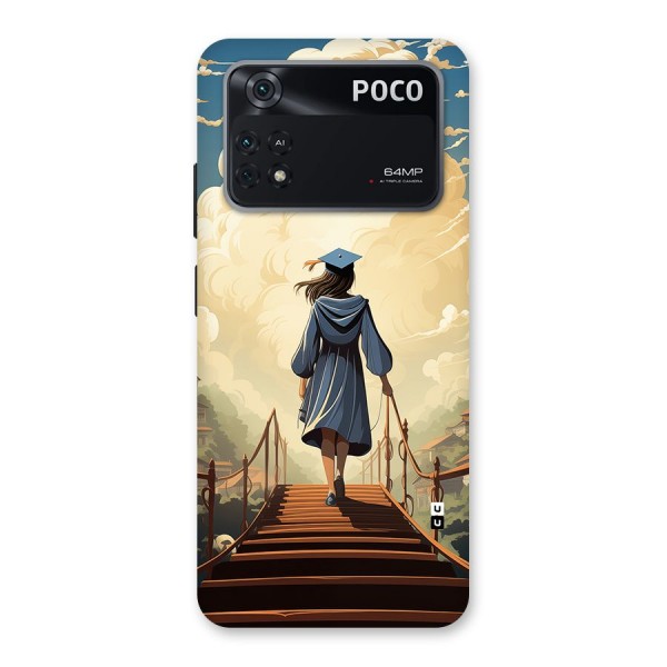 Stair Of Success Back Case for Poco M4 Pro 4G