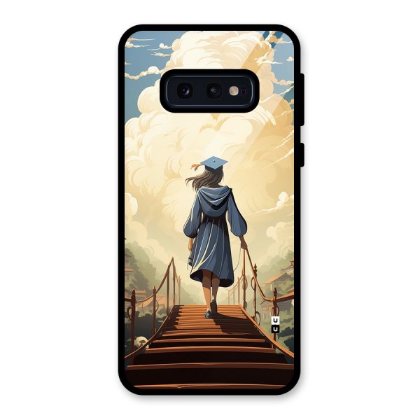 Stair Of Success Glass Back Case for Galaxy S10e