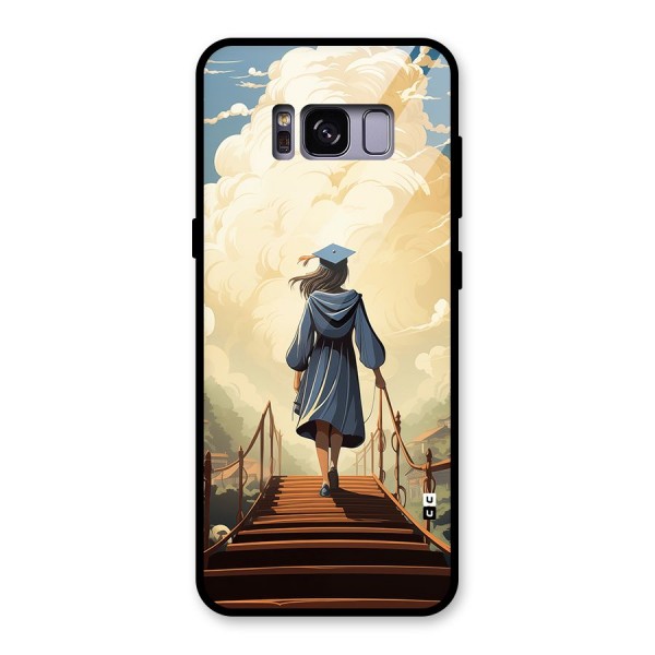 Stair Of Success Glass Back Case for Galaxy S8