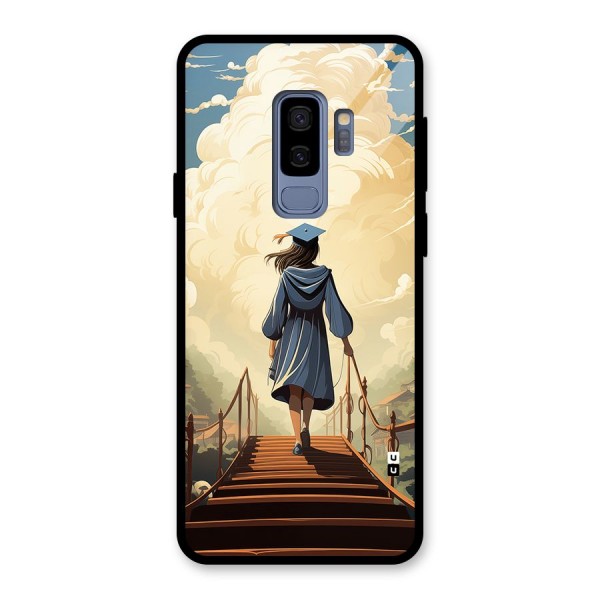 Stair Of Success Glass Back Case for Galaxy S9 Plus