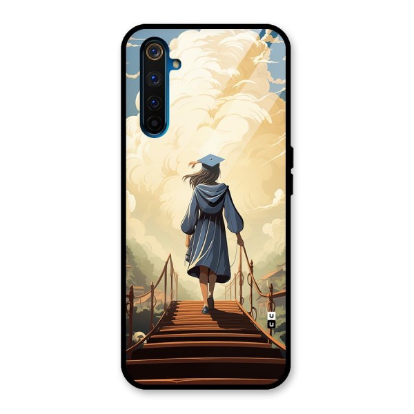 Stair Of Success Glass Back Case for Realme 6 Pro