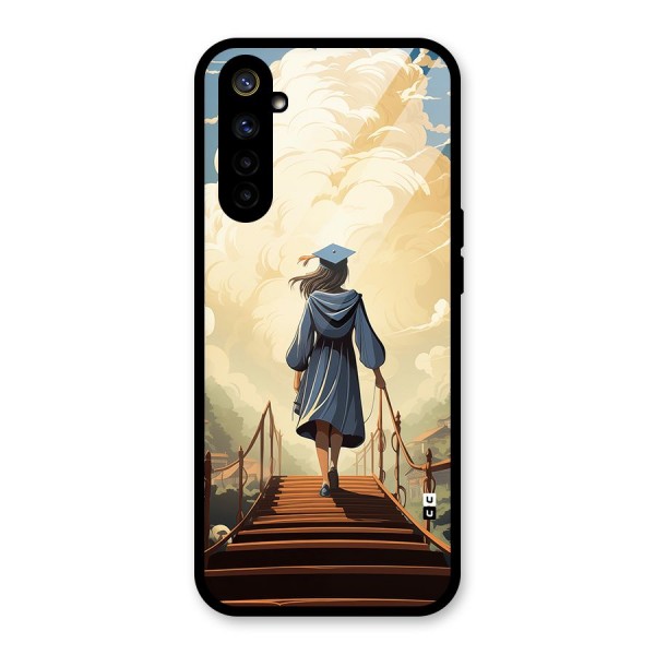 Stair Of Success Glass Back Case for Realme 6i