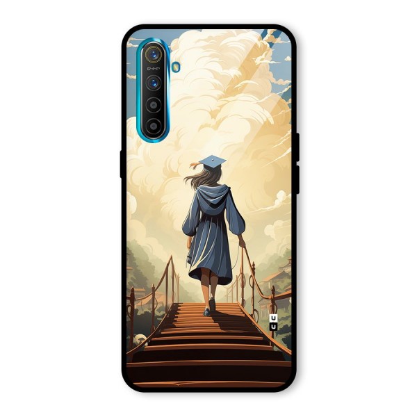 Stair Of Success Glass Back Case for Realme X2