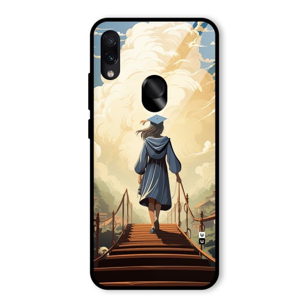 Stair Of Success Glass Back Case for Redmi Note 7