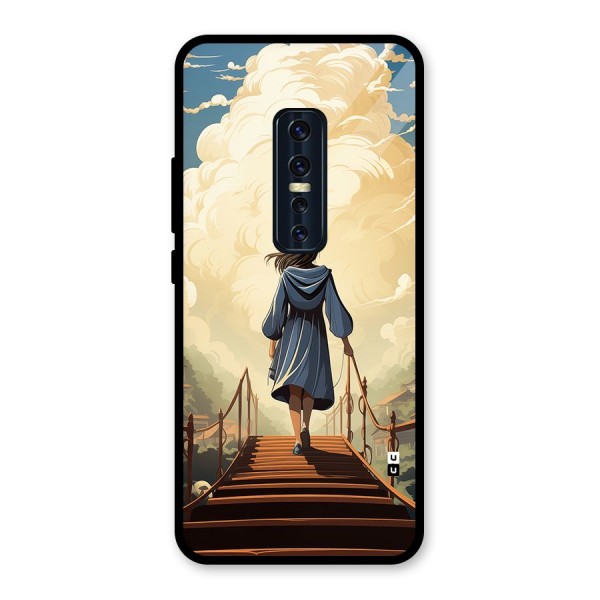 Stair Of Success Glass Back Case for Vivo V17 Pro