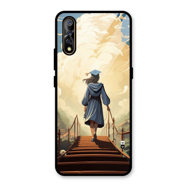 Stair Of Success Glass Back Case for Vivo Z1x