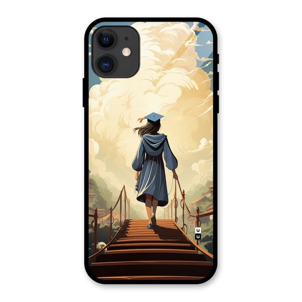 Stair Of Success Glass Back Case for iPhone 11