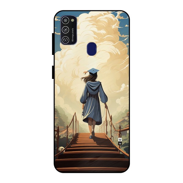 Stair Of Success Metal Back Case for Galaxy M30s