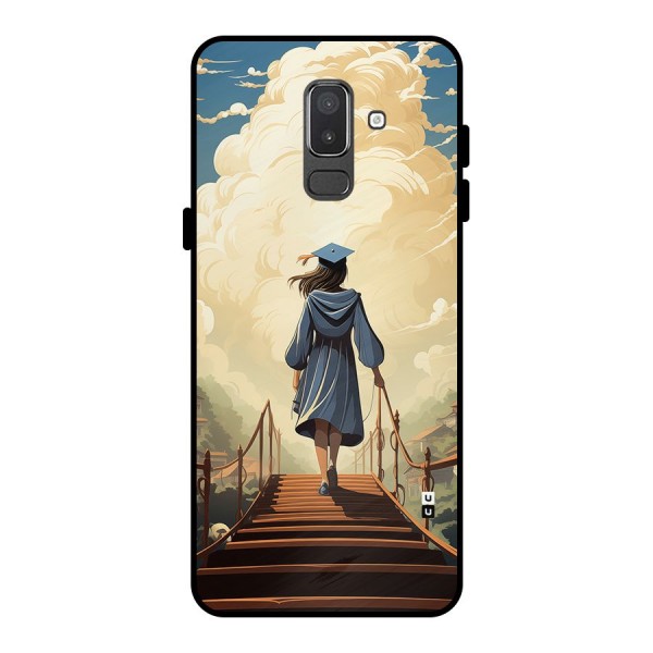 Stair Of Success Metal Back Case for Galaxy On8 (2018)