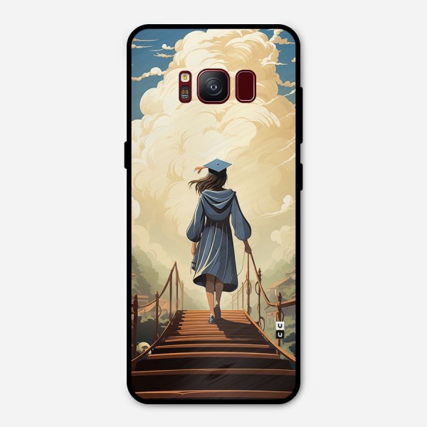 Stair Of Success Metal Back Case for Galaxy S8