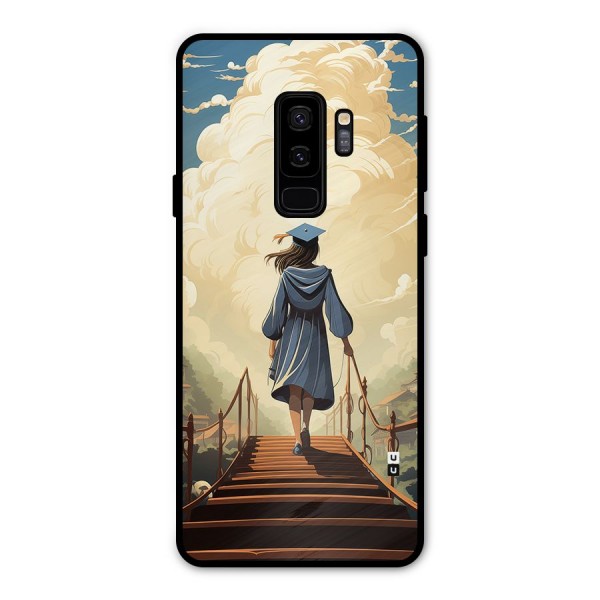 Stair Of Success Metal Back Case for Galaxy S9 Plus