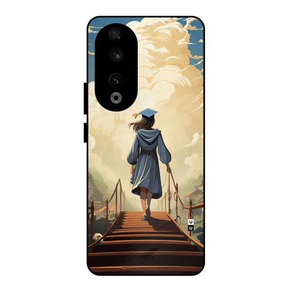 Stair Of Success Metal Back Case for Honor 90