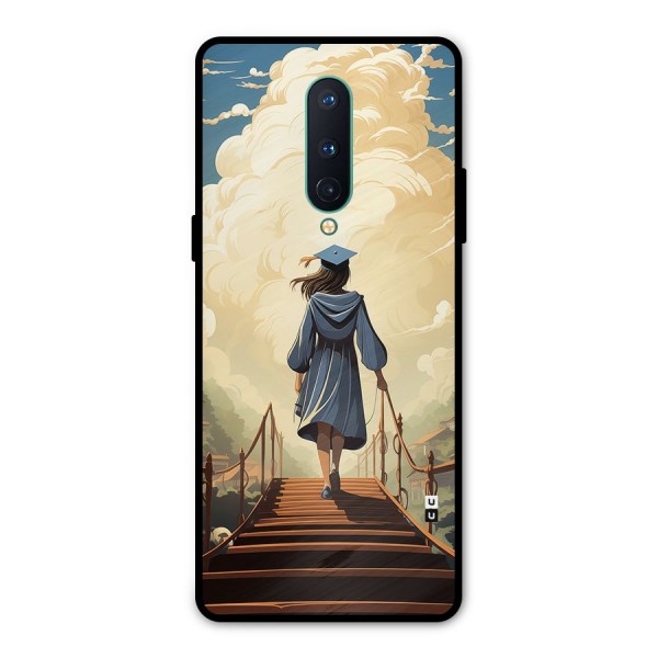 Stair Of Success Metal Back Case for OnePlus 8